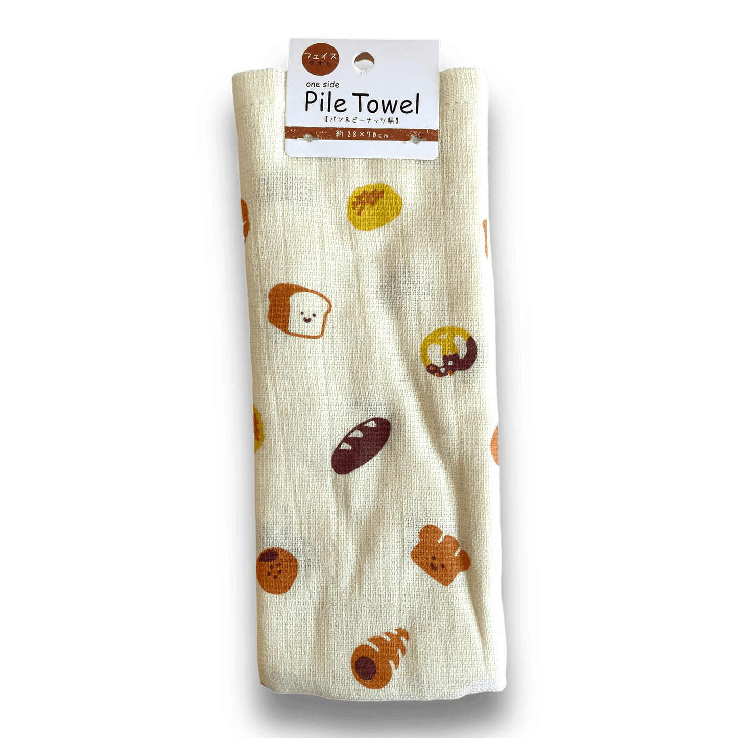 100% Cotton Pile Towel Breads - Ikimart