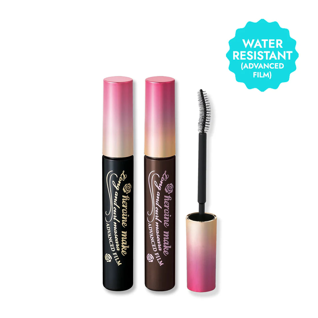 Kiss Me Heroine Make Volume & Curl Mascara Advanced Film