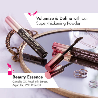 Kiss Me Heroine Make Volume & Curl Mascara Advanced Film