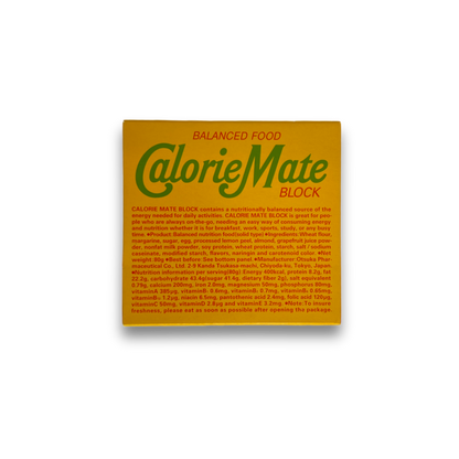 Calorie Mate Block All Flavors