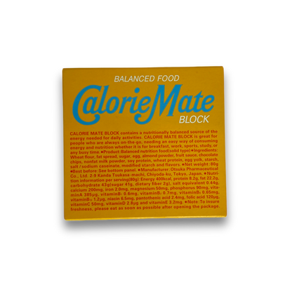 Calorie Mate Block All Flavors