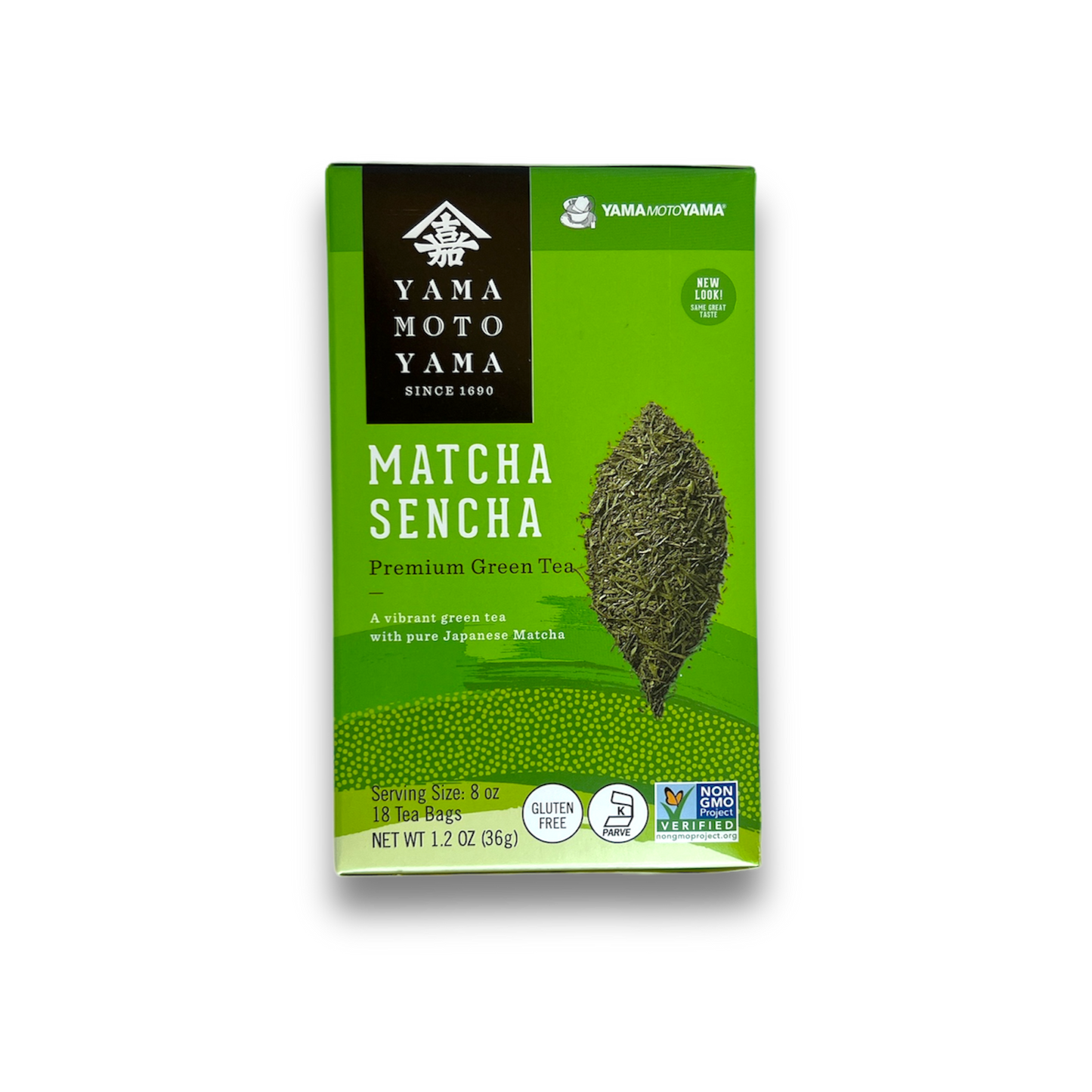 Yamamotoyama Matcha Tea Bags Sencha, Genmai