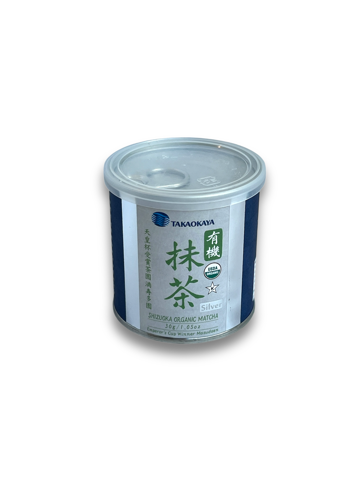 Takaokaya Shizuoka Matcha Powder Silver 30g