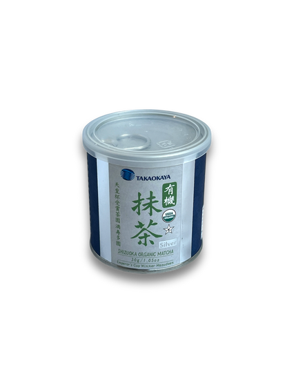 Takaokaya Shizuoka Matcha Powder Silver 30g