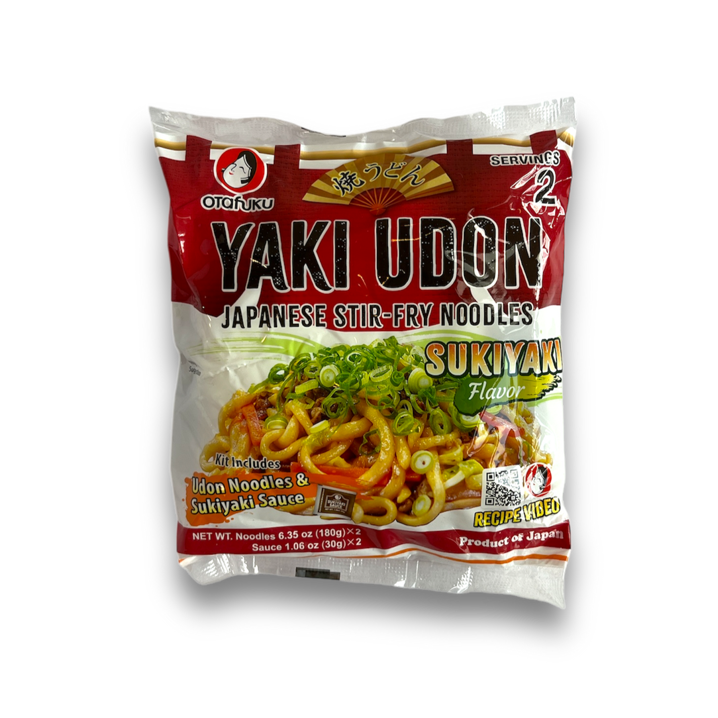 Otafuku Yaki Udon Noodles Sukiyaki Flavor