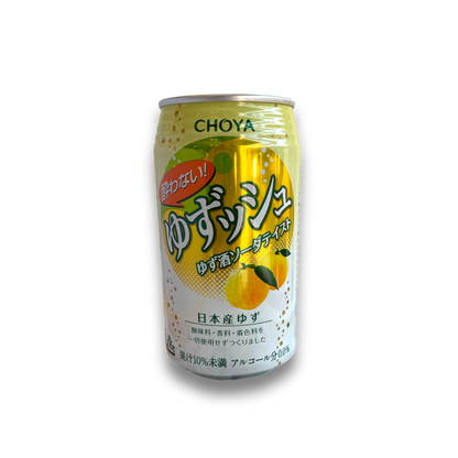 Choya Yowanai Yuzu and Ume Sparkling Drinks