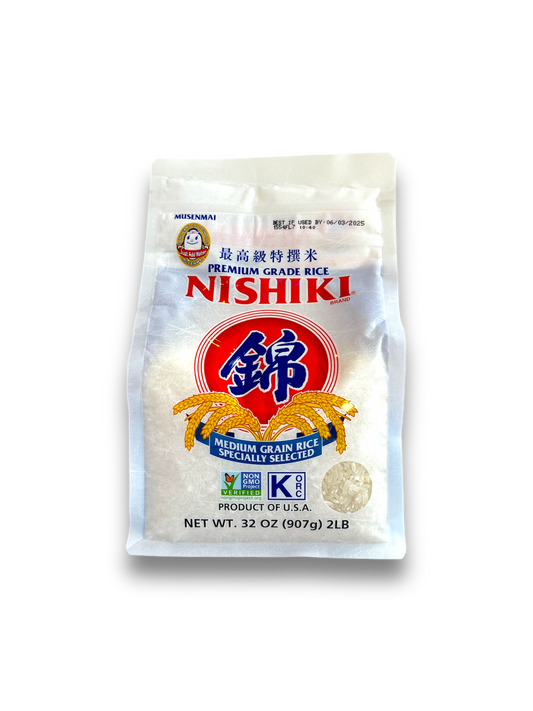 Nishiki Premium Grade Medium Grain Rice 2lb, 5lb