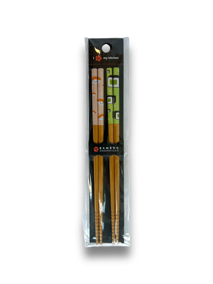 Cute Various Themed Bamboo Chopsticks