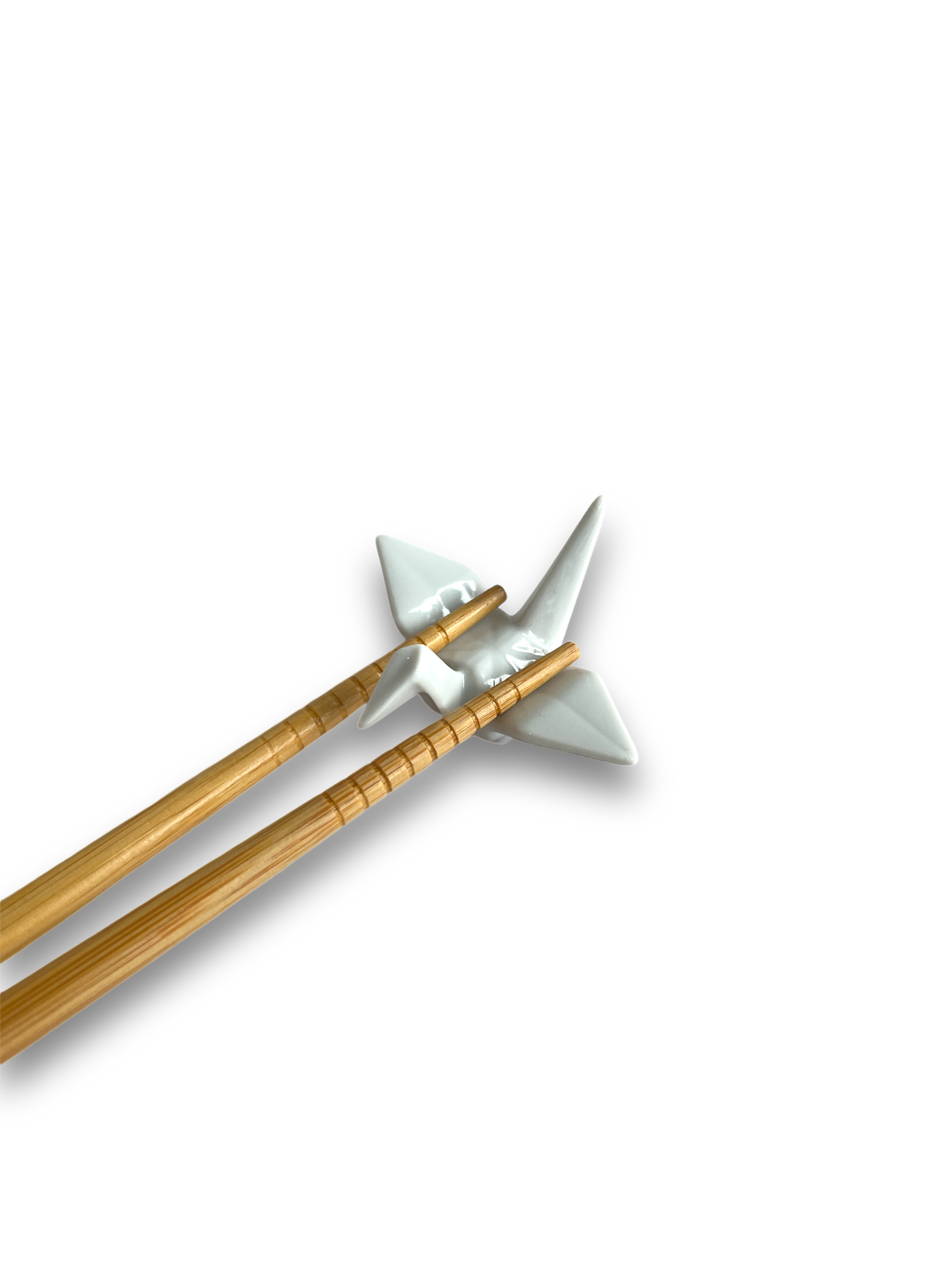 Origami Crane Chopstick Holders