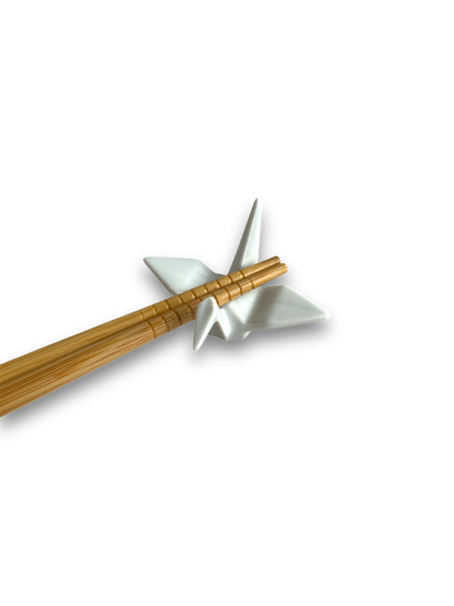 Origami Crane Chopstick Holders