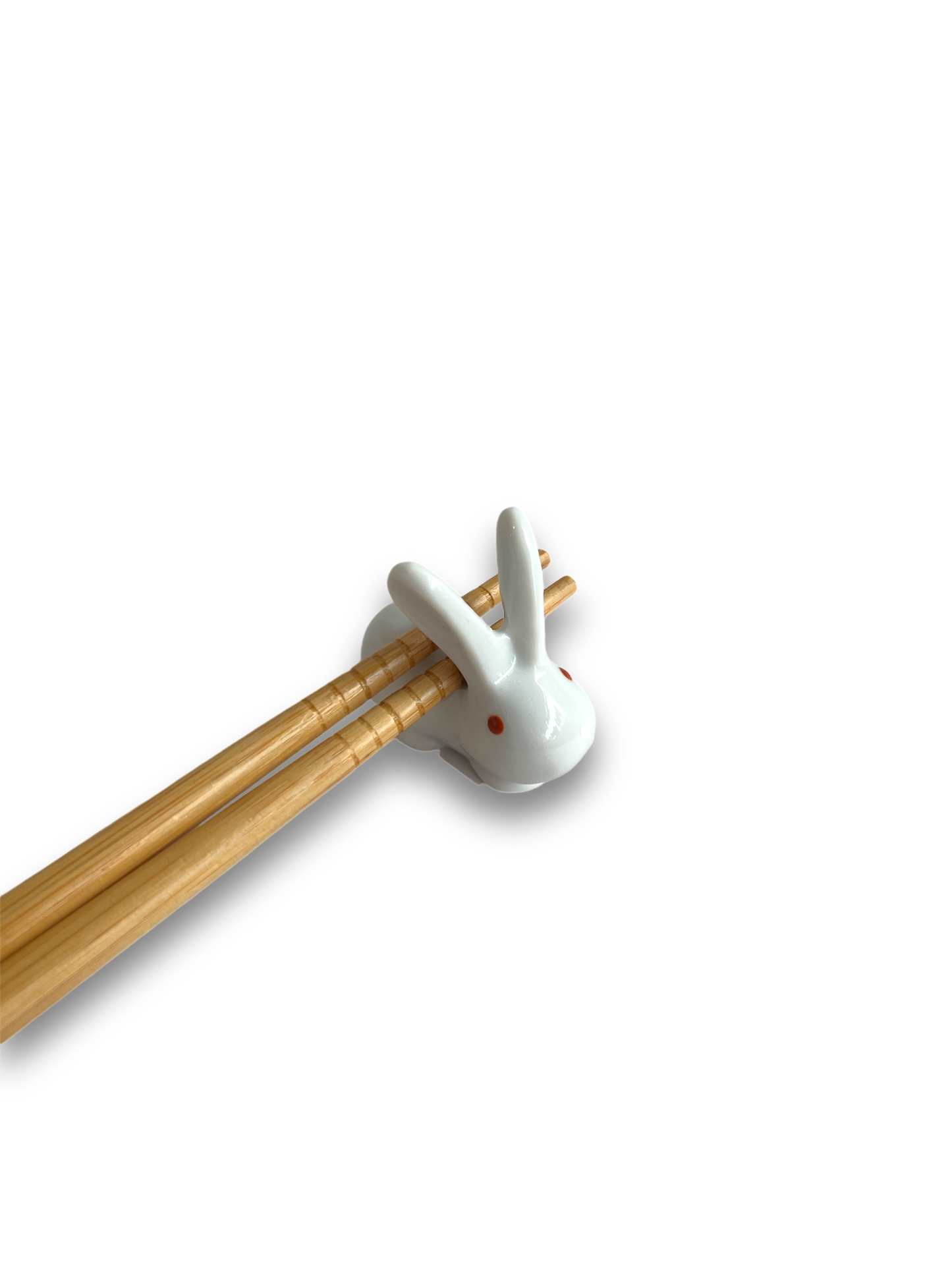 White Rabbit Chopstick Holder