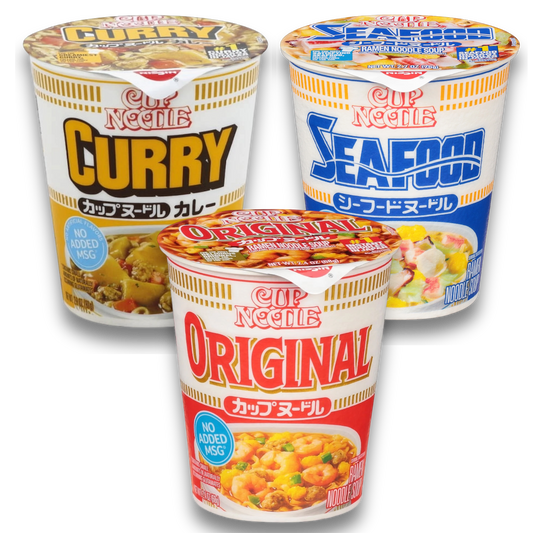 Nissin Cup Noodle All Flavors