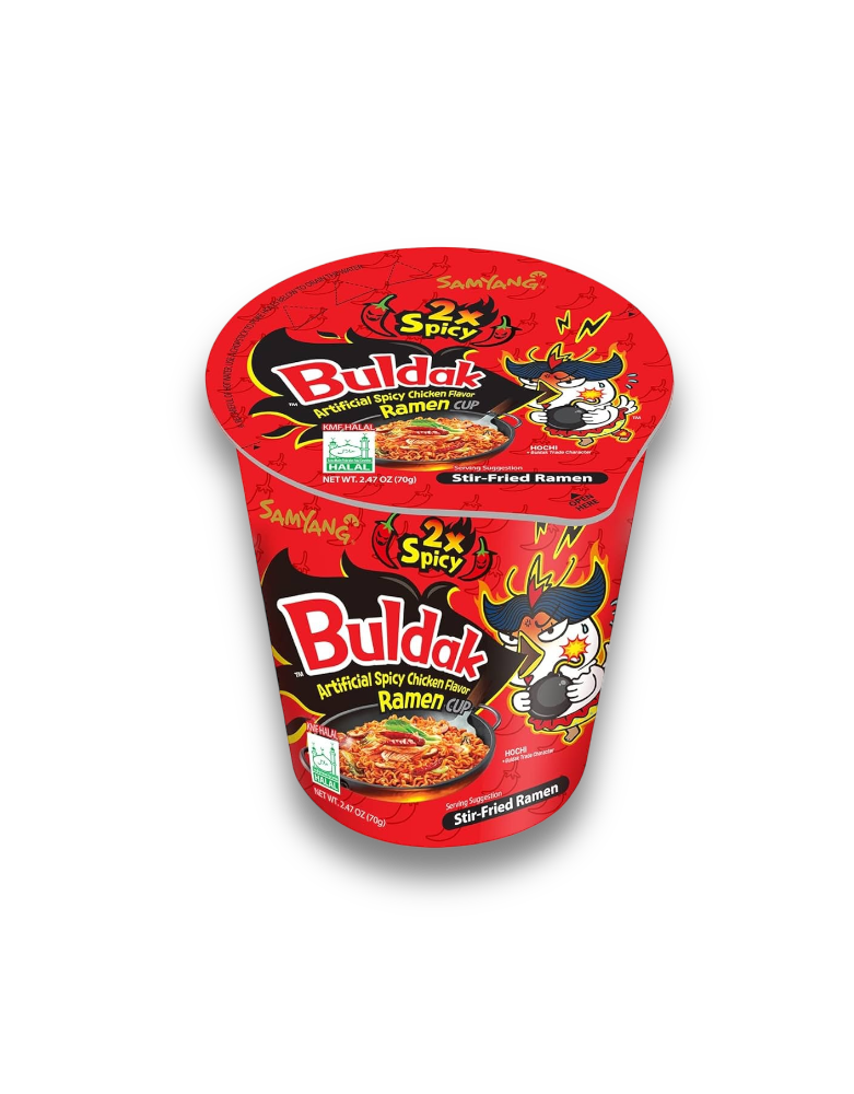 SamYang Buldak Spicy Chicken Ramen 2x Spicy All Sizes