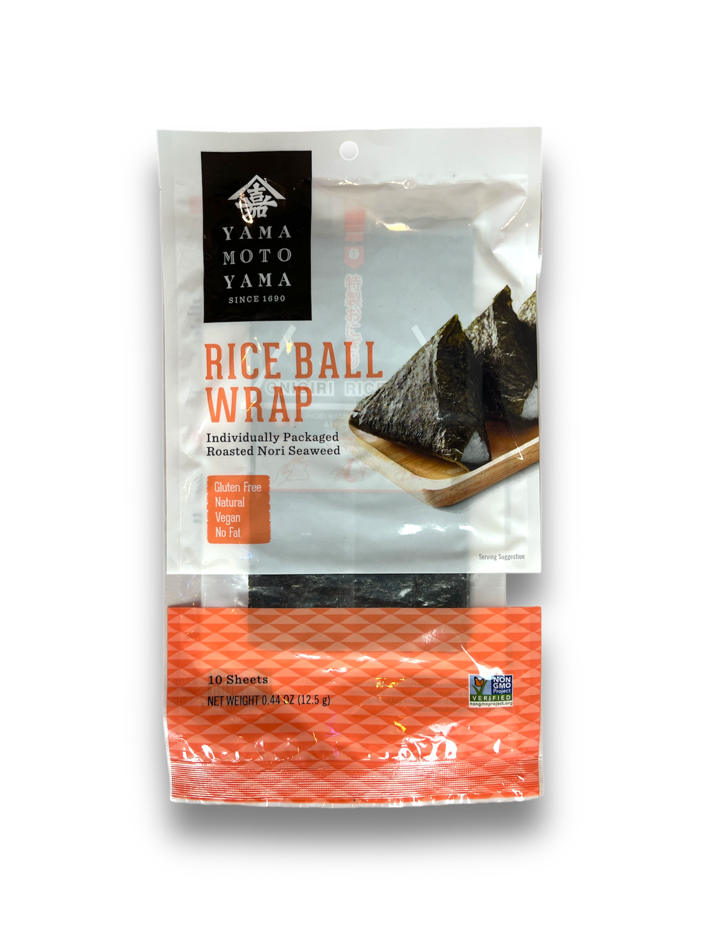 Yamamotoyama Roasted Nori Seaweed Rice Ball Wrap