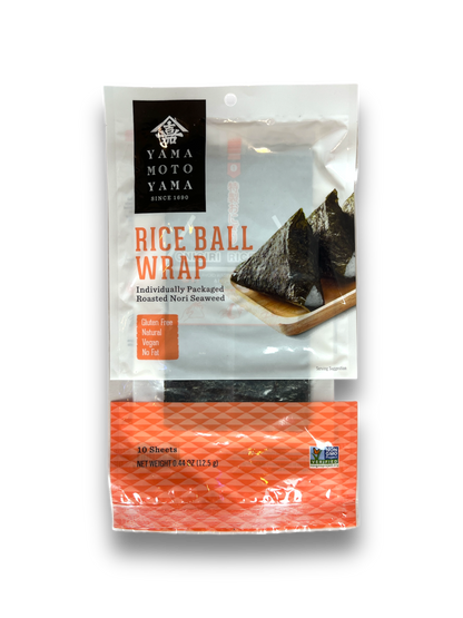 Yamamotoyama Roasted Nori Seaweed Rice Ball Wrap