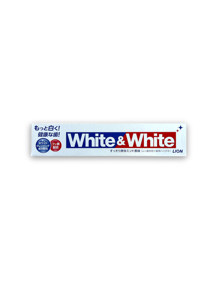 Lion White & White Toothpaste Clean Fresh Mint