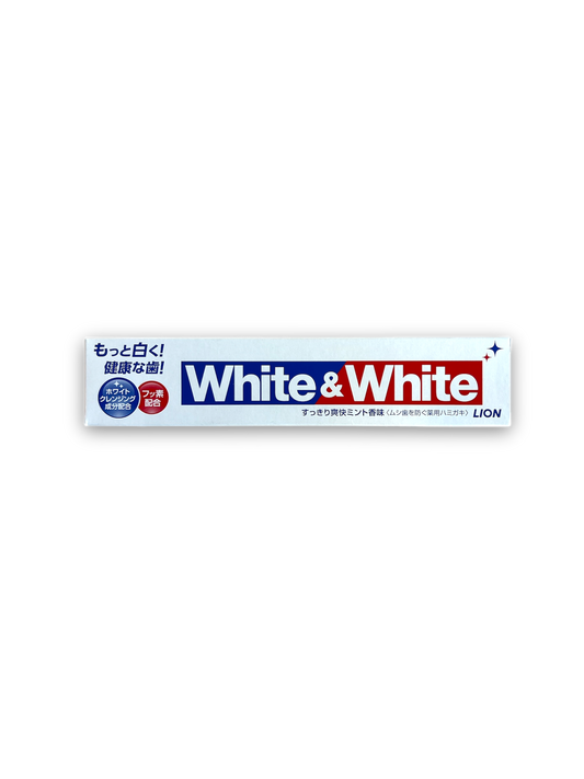 Lion White & White Toothpaste Clean Fresh Mint