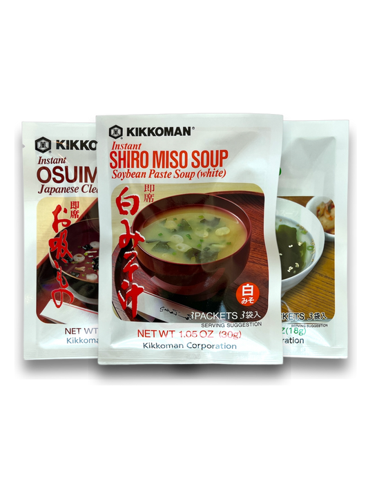 Kikkoman Instant Soup and Broth All Flavors