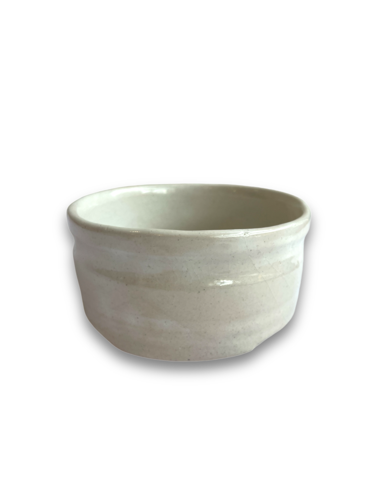 White Chawan Matcha Bowl