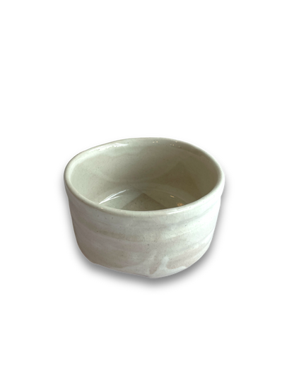 White Chawan Matcha Bowl