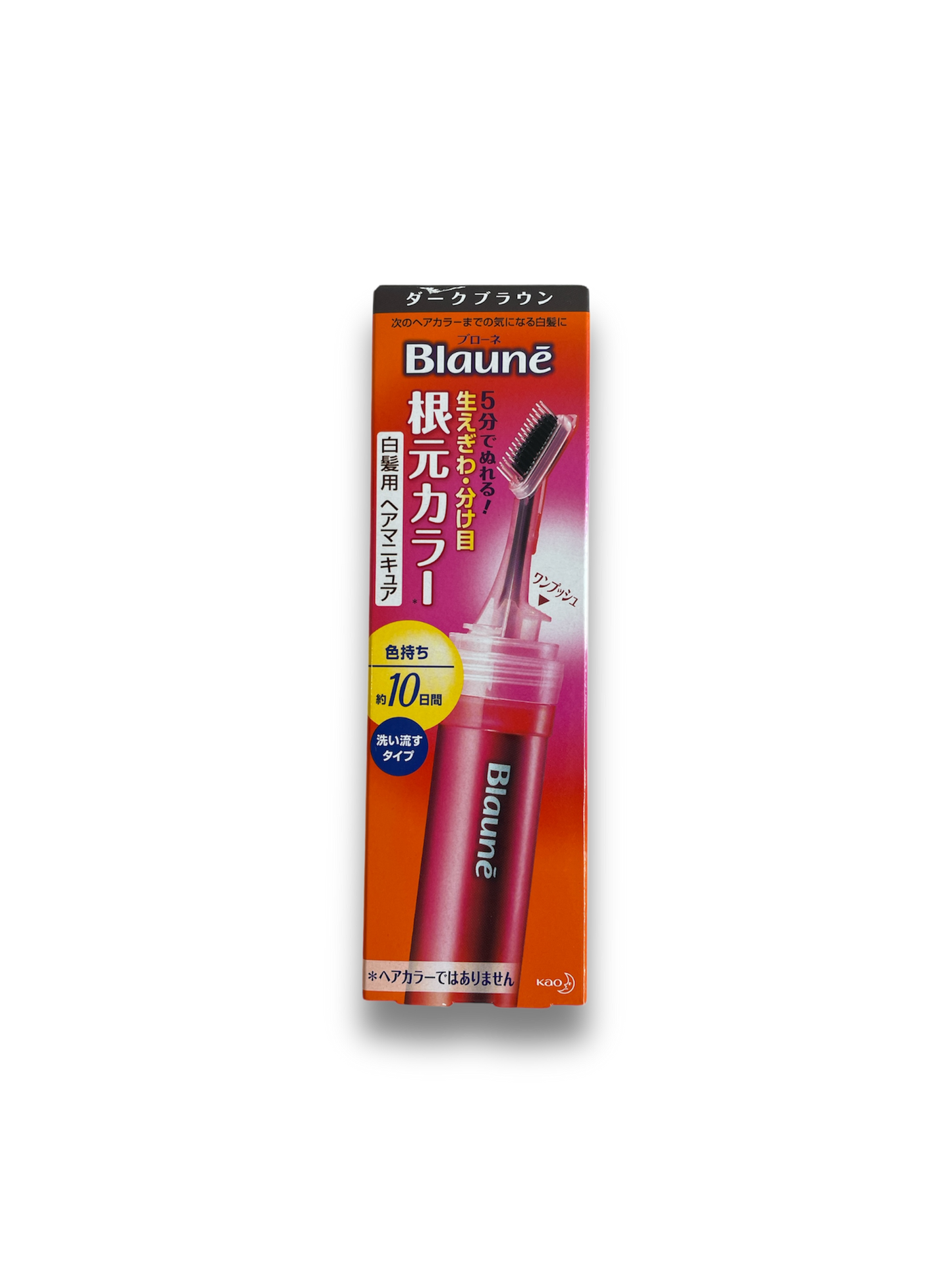 Kao Blaune Root Color Dark Brown, Light Brown