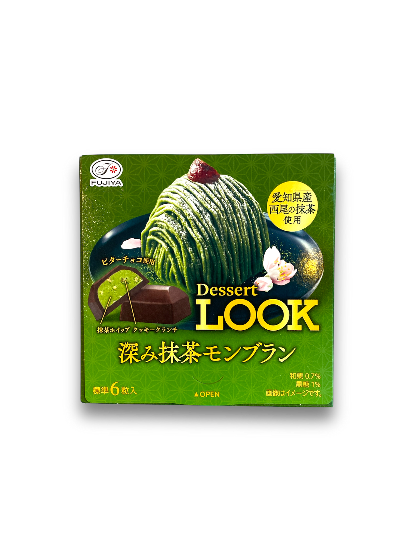 Fujiya Look Matcha Mousse Chocolate