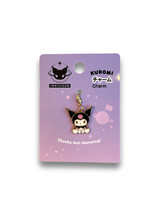 Sanrio Kuromi Key Ring Charm