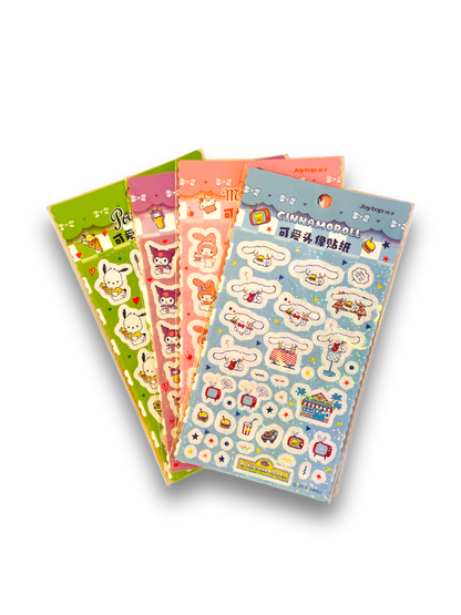 Sanrio Hologram Sticker Sheet