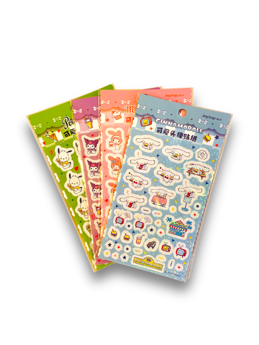 Sanrio Hologram Sticker Sheet