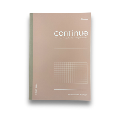 Kyowa Continue A5 5mm Grid Notebook All Colors