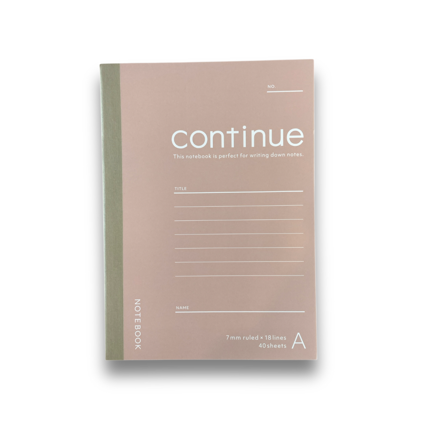 Kyowa Continue A6 Ruled Lined Notebook All Colors 2-Pack