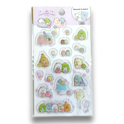 Sumikko Gurashi 3D Sticker Sheet All Colors