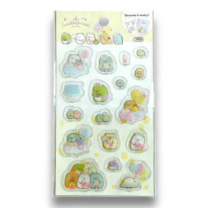 Sumikko Gurashi 3D Sticker Sheet All Colors