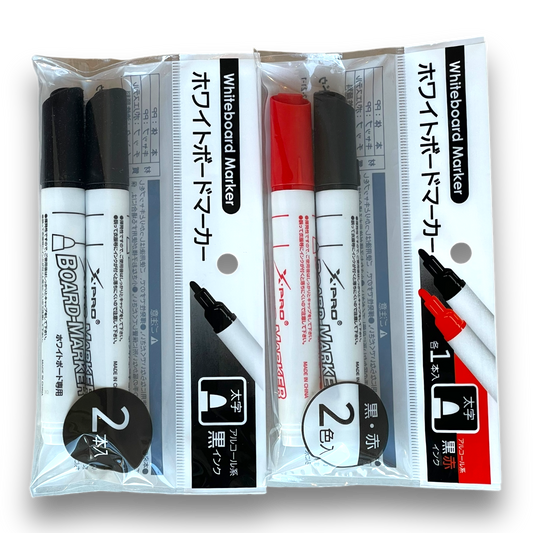 Round Tip Whiteboard Markers