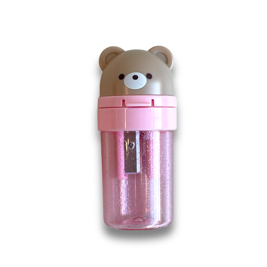 Bear Pink Pencil Sharpener