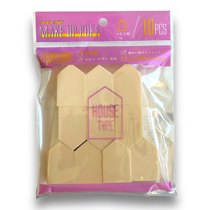 Makeup Puff Latex-Free House and Wedge Type