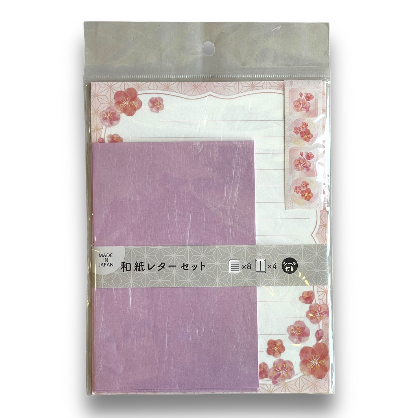 Washi Pink Sakura Letter Set