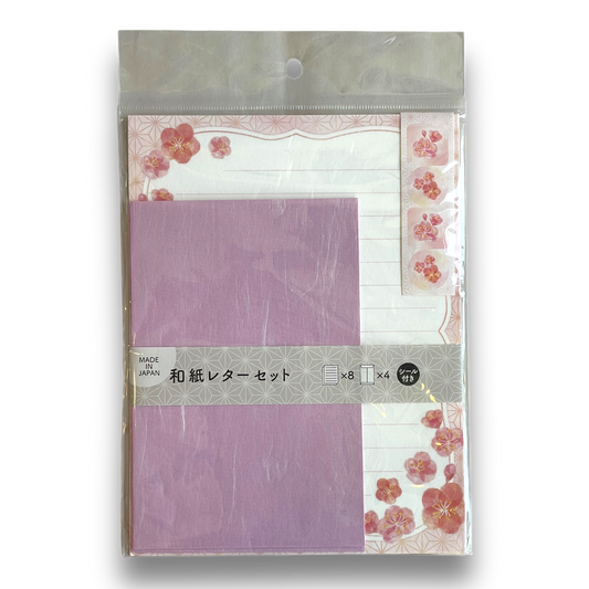 Washi Pink Sakura Letter Set