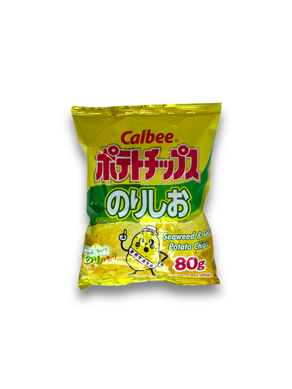 Calbee Seaweed & Salt Potato Chips