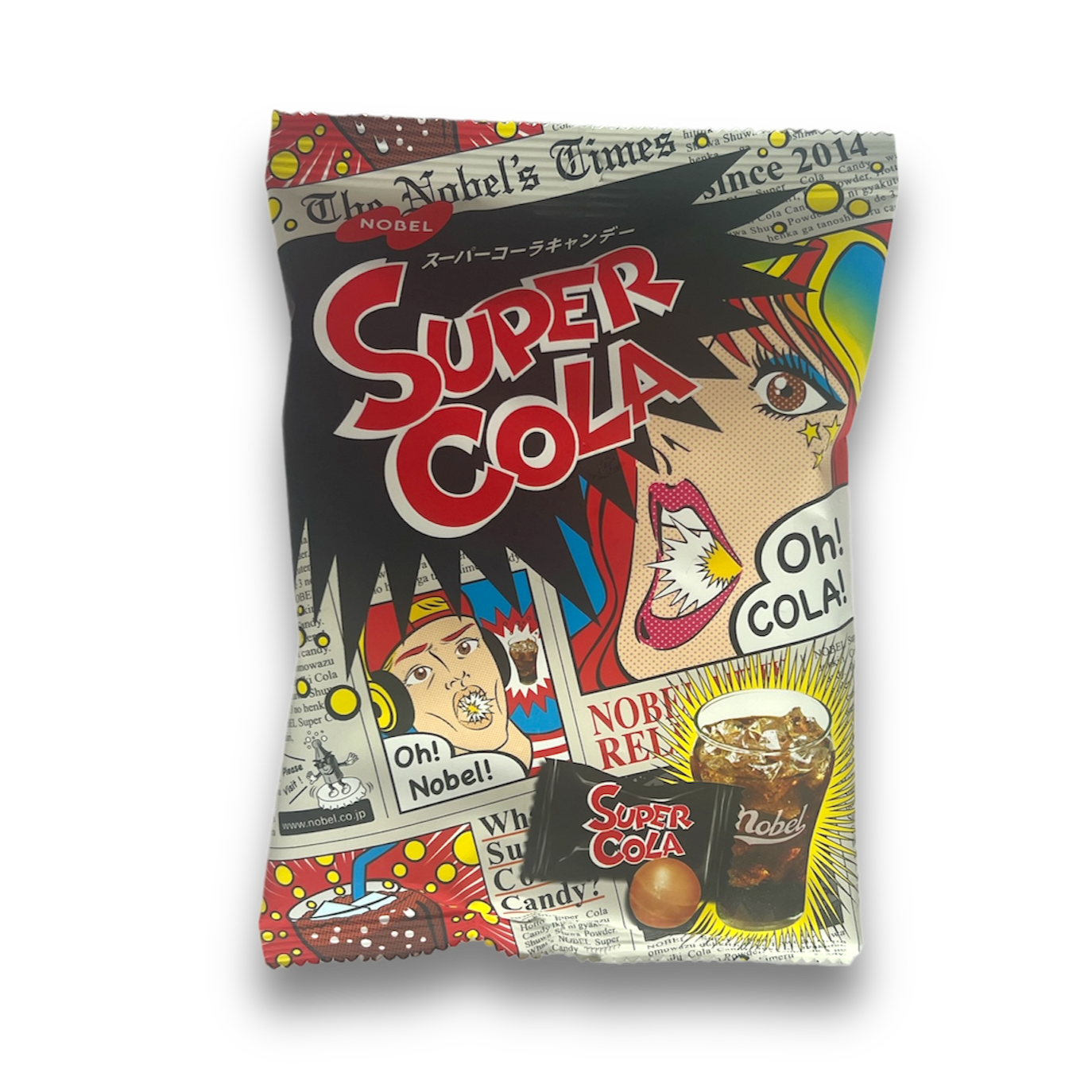 Nobel Super Lemon and Cola Hard Candy