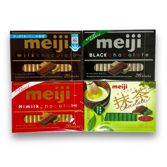 Meiji Chocolate All Flavors