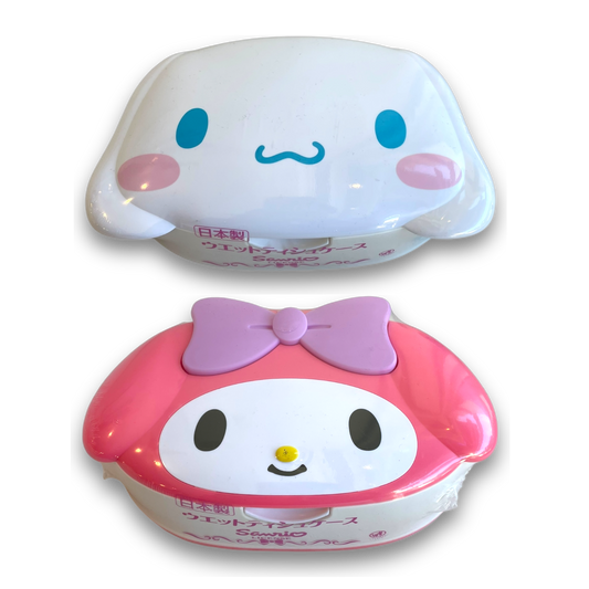 Sanrio Wet Tissue Wipes Box With Wipes