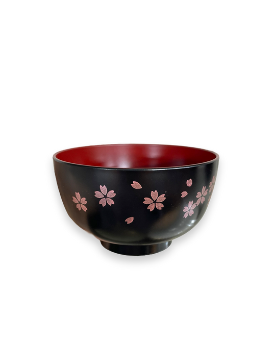 Sakura Black Bowl