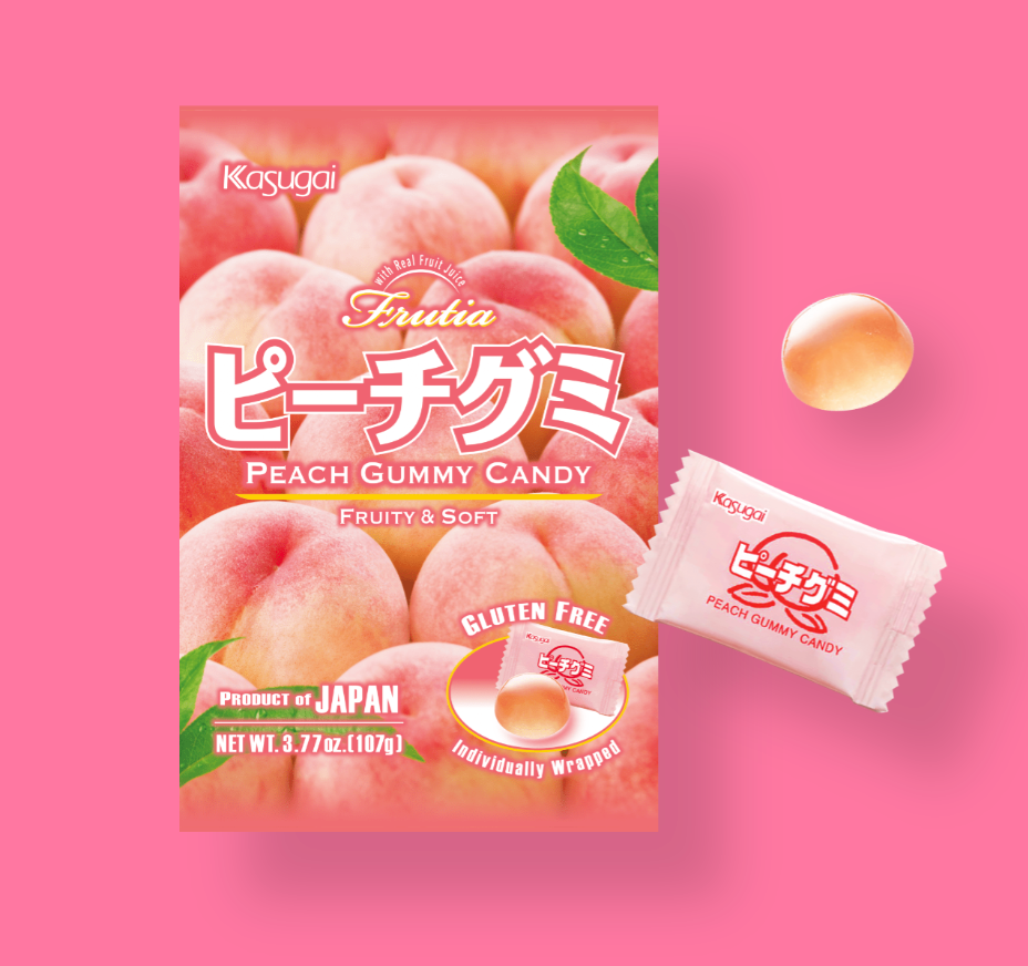 Kasugai Fruitia Gummy Candy All Flavors