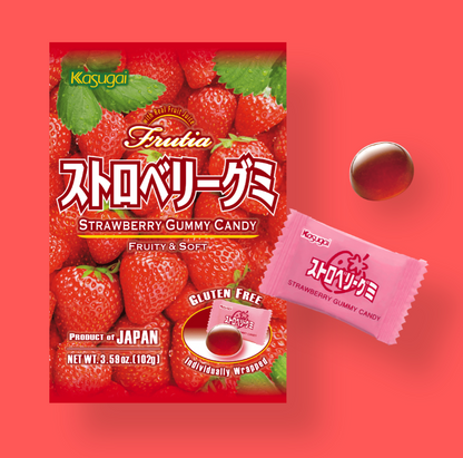 Kasugai Fruitia Gummy Candy All Flavors