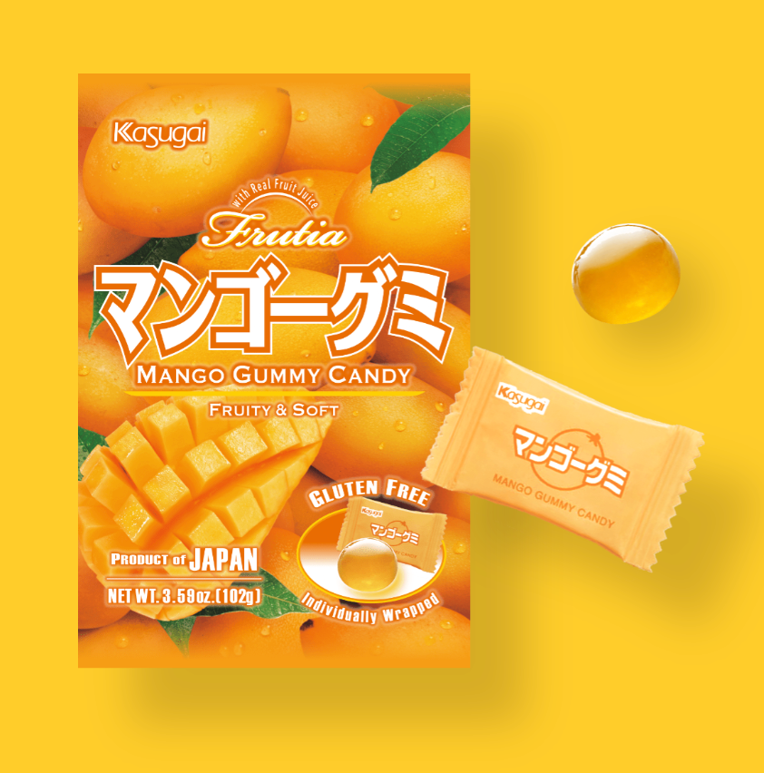 Kasugai Fruitia Gummy Candy All Flavors