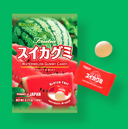 Kasugai Fruitia Gummy Candy All Flavors