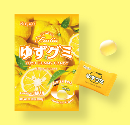 Kasugai Fruitia Gummy Candy All Flavors