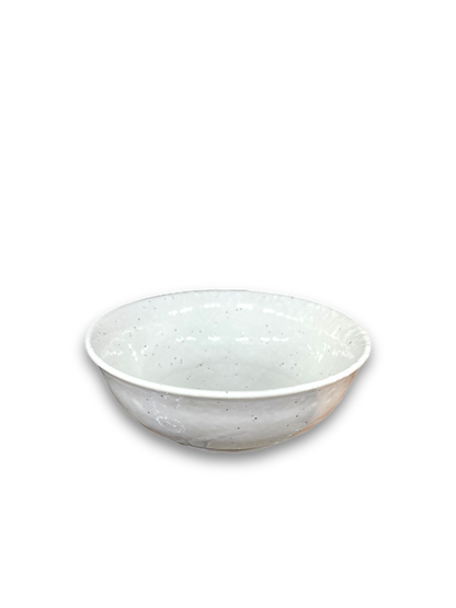 Medium White Ceramic Bowl