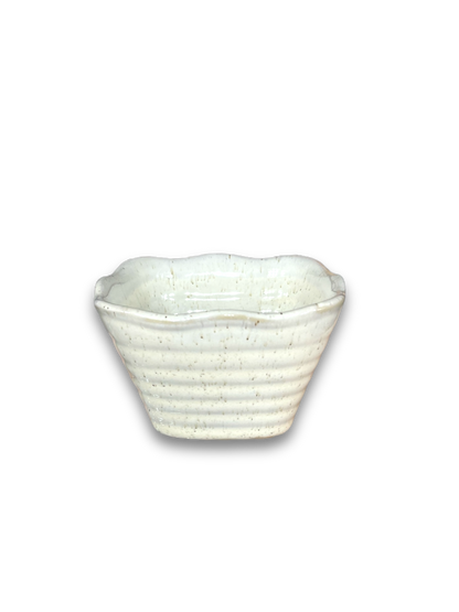 Square Pottery Ceramic Bowl